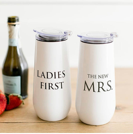 Champagne Tumbler, The New Mrs.