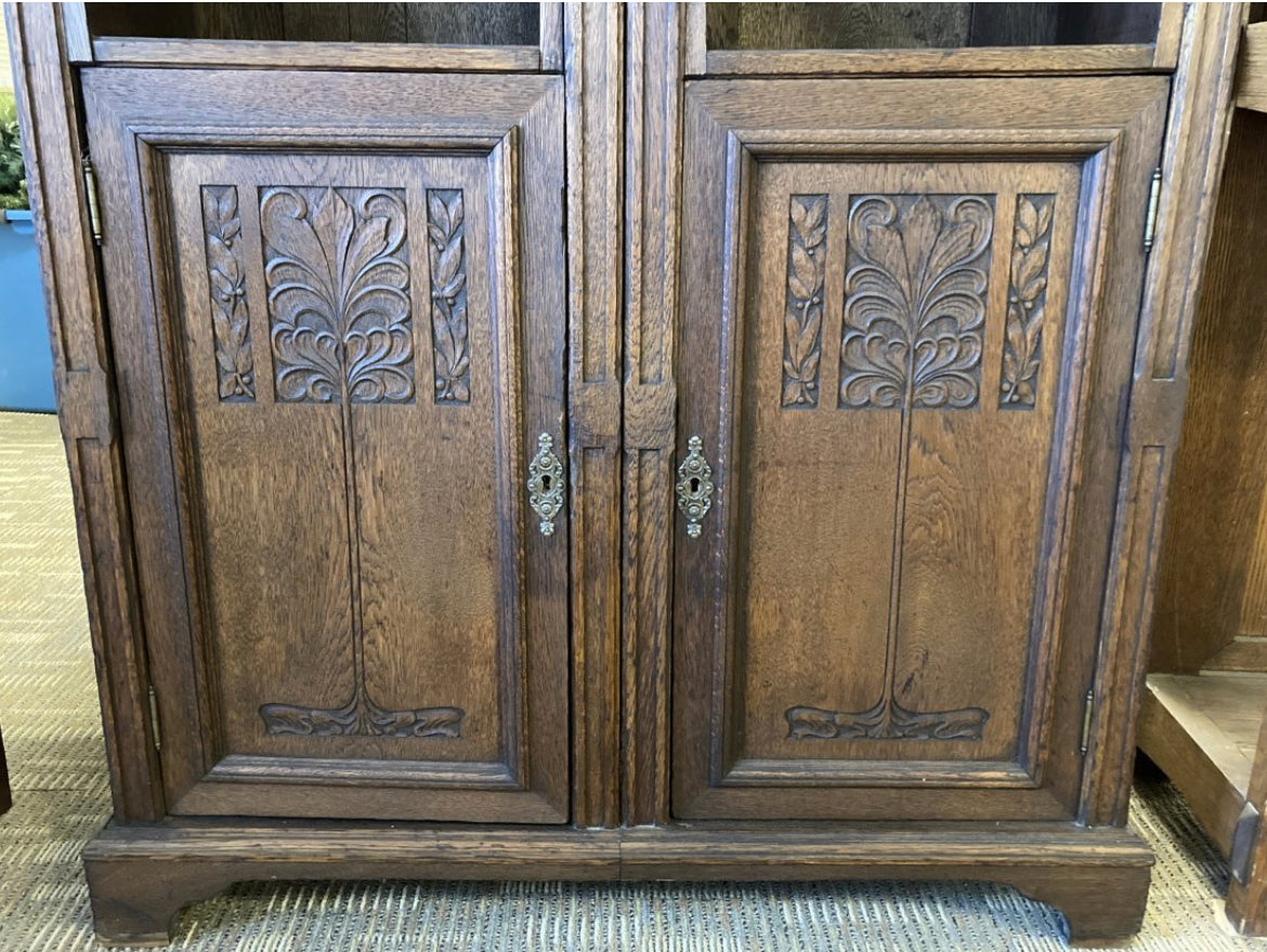 1898 Art Nouveau Display Cabinet